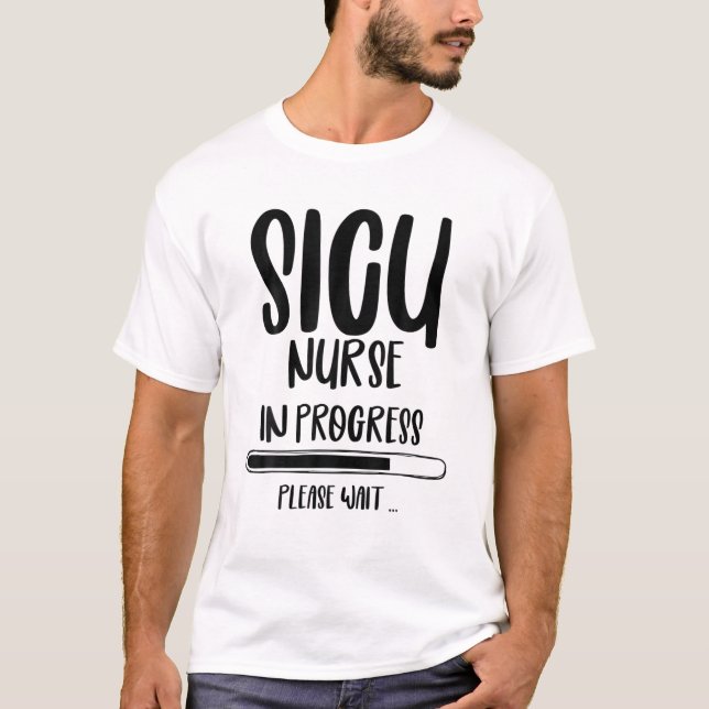 Camiseta Enfermeiro SICU Enfermeiro Esquadrão Cirúrgico Enf (Frente)