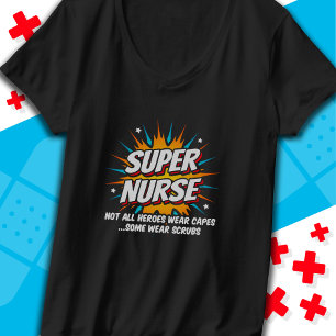 Camiseta Enfermeiro Super Herói Enfermeiro Engraçado