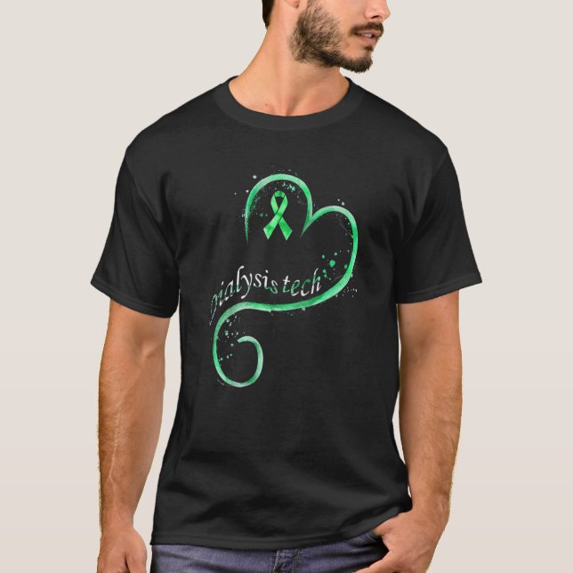 Camiseta Enfermeiro técnico de diálise Nefrologia Técnica (Frente)
