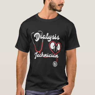 Camiseta Enfermeiro Técnico de Diálise Rins Nefrologia
