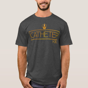 Camiseta enfermeiro urologista Catheter King Funny
