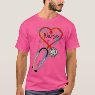 Camiseta Enfermeiro Watercol Enfermeiro Life Enfermeiro Sem