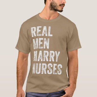Camiseta Enfermeiros Casados De Homens Reais Enfermeira Mar