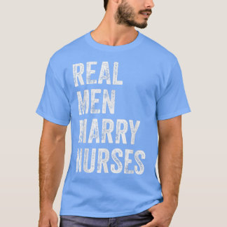 Camiseta Enfermeiros Casados De Homens Reais Enfermeira Mar