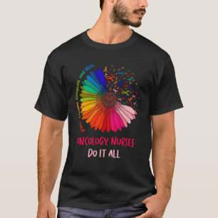 Camiseta Enfermeiros de Oncologia Fazem Tudo O Que Enfermei