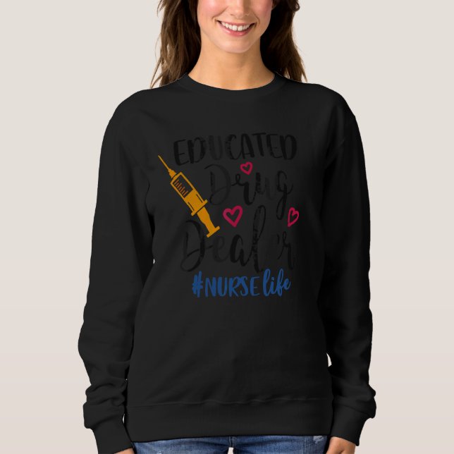 Camiseta Enfermeiros de Revendedores de Medicamentos Educad (Frente)