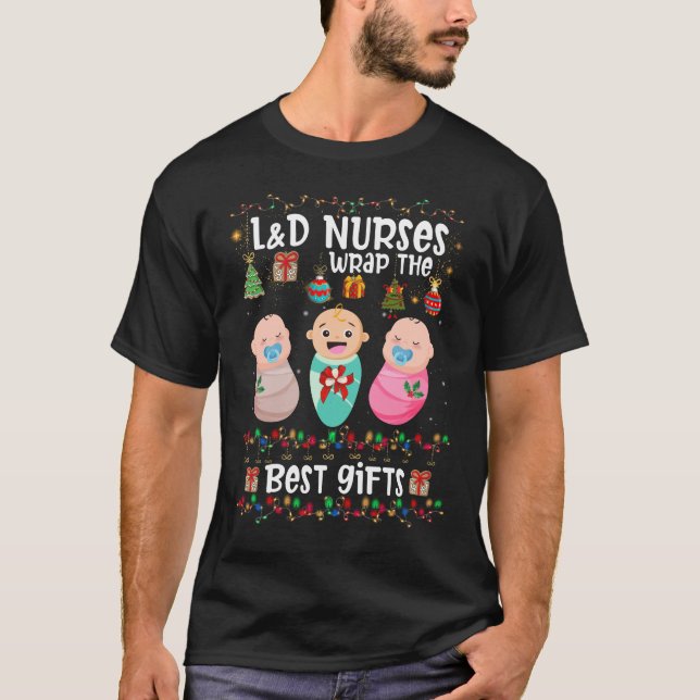 Camiseta Enfermeiros De Trabalho E Entrega Da L&D Moldam O  (Frente)