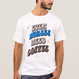 Camiseta Enfermeiros e café