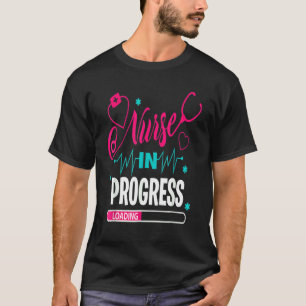 Camiseta Enfermeiros Em Curso Enfermando Estudantes Escolar