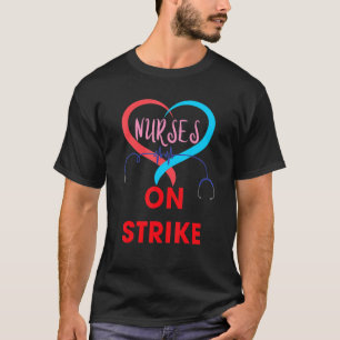 Camiseta Enfermeiros em Greve de Pacientes de Minnesota Ant
