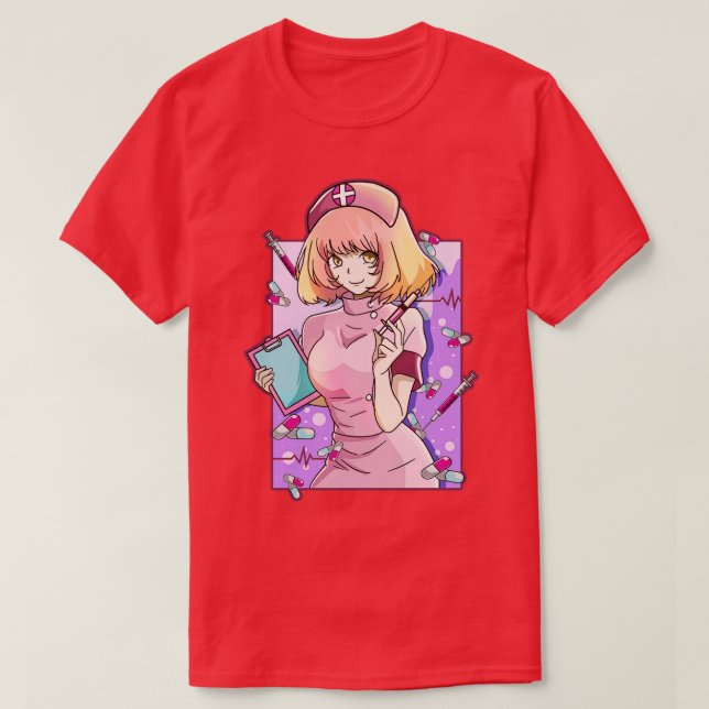 Camiseta Enfermeiros Enfermeiros Enfermando Trabalhador de  (Frente do Design)