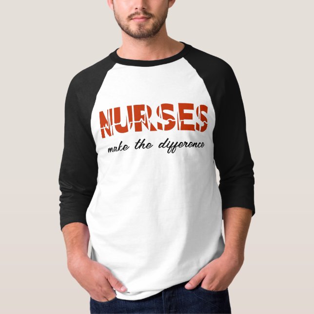 Camiseta Enfermeiros fazem diferença (Frente)