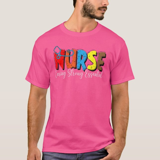 Camiseta Enfermeiros Formando De Saúde Trabalhadores Da Saú (Frente)