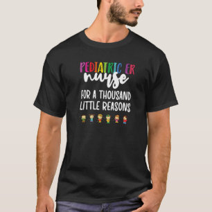 Camiseta Enfermeiros Pequenos Motivos Para Emergência Pediá