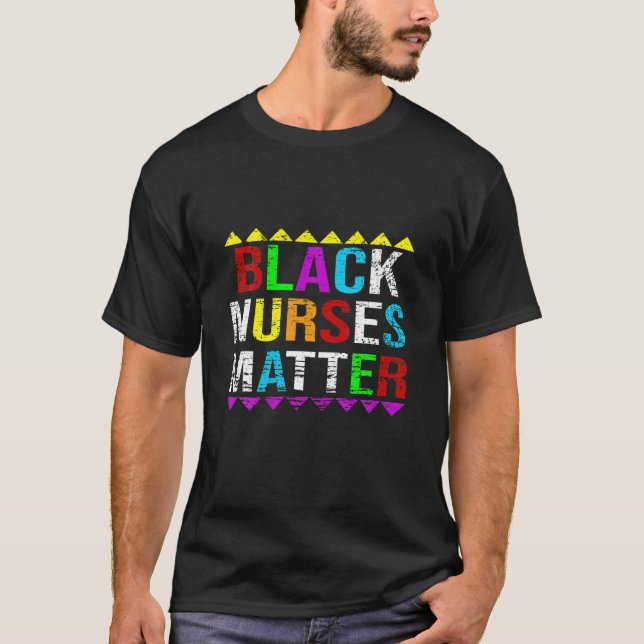 Camiseta Enfermeiros Pretos (Frente)