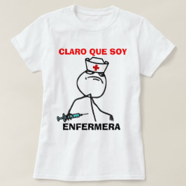 Camiseta Enfermera