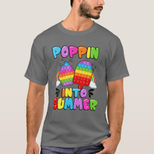 Camiseta Enfiar No Verão Do Último Dia De Ensino