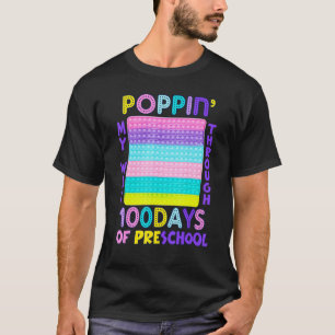Camiseta Enfiar Um Pão Cortado Por 100 Dias De Pres Escolar