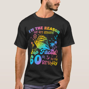 Camiseta Enfrentado é o meu 60º Aniversário Navio Cruzeiro 