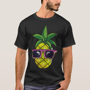 Camiseta Enfrentamento de Frutas Tropicais Enroladas