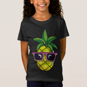 Camiseta Enfrentamento de Frutas Tropicais Enroladas