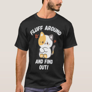 Camiseta Enfureça-se e Descubra Gato Bravo Mãe de Gato G