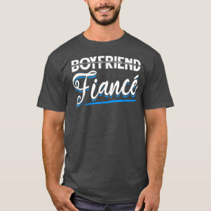 Camiseta Enga de revisão do Noivado de alimentação de Casal