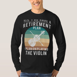 Camiseta Enganando a Alegria da Reforma: Violino Tocando En