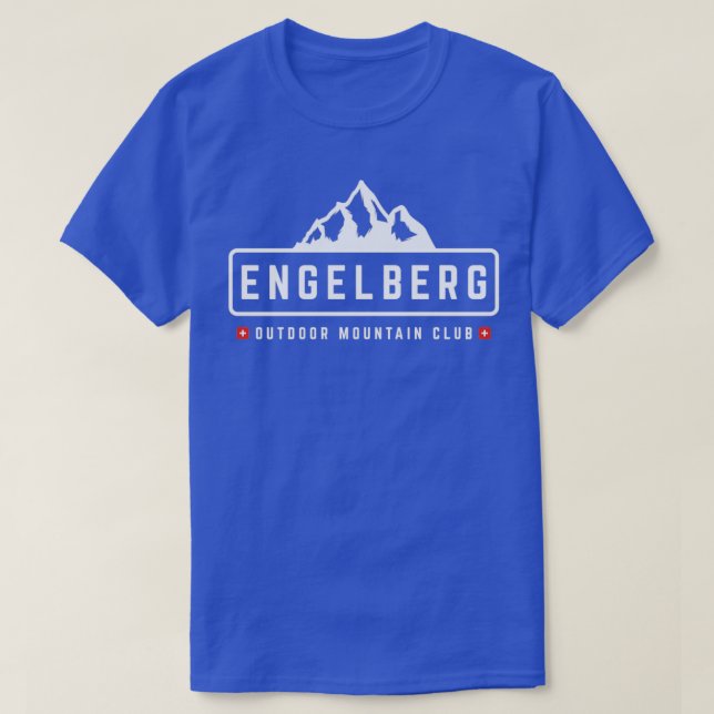 Camiseta Engelberg no exterior (Frente do Design)