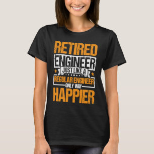 Camiseta Engenharia de aposentadoria de Roupa de Engenheiro