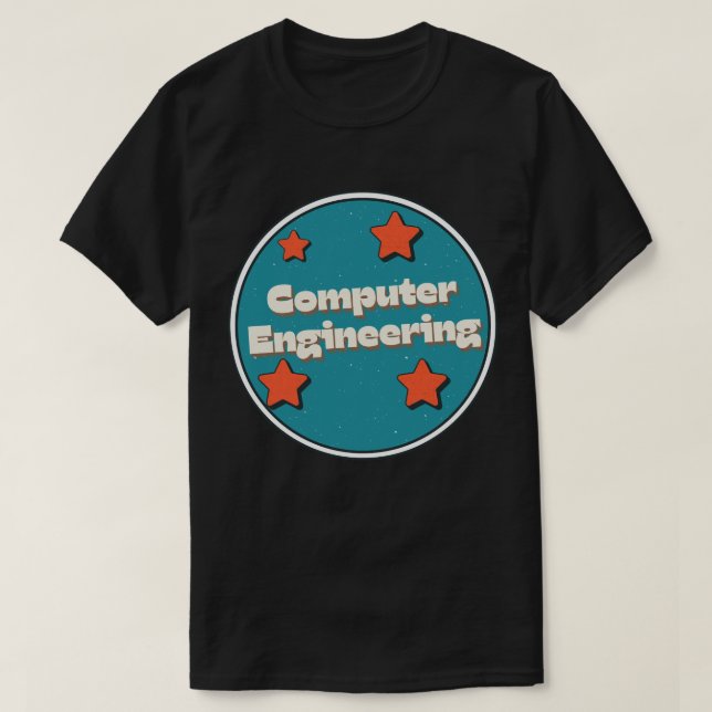 Camiseta Engenharia de Computadores (Frente do Design)