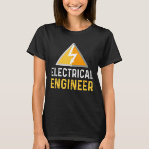 Camiseta Engenharia de Engenheiro Elétrico Distante do Trab