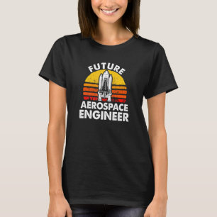 Camiseta Engenharia de Engenheiros Aeroespaciais Futuros
