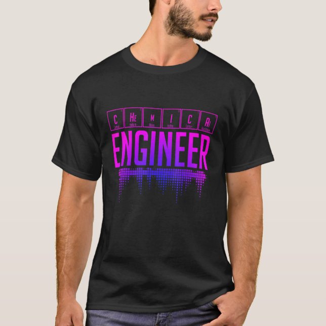 Camiseta Engenharia de Engenheiros Químicos 24 (Frente)