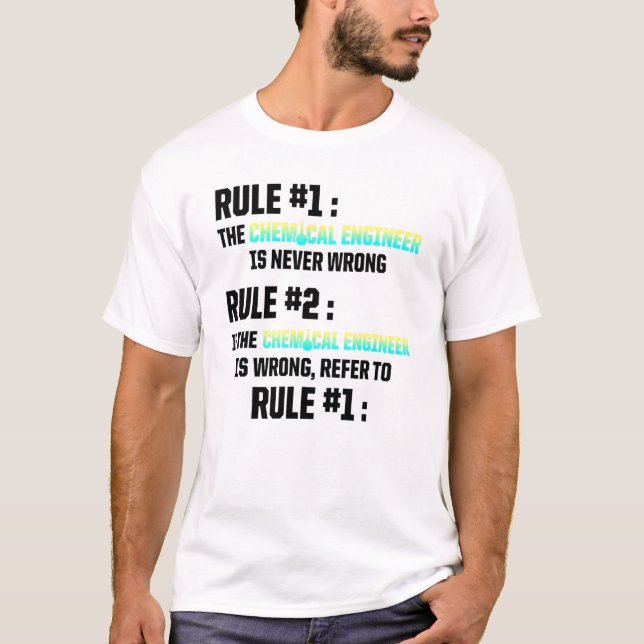 Camiseta Engenharia de Engenheiros Químicos 32 (Frente)