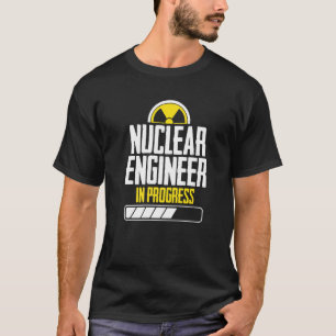 Camiseta Engenharia de Instrução de Engenheiros Nucleares