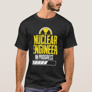 Camiseta Engenharia de Instrução de Engenheiros Nucleares