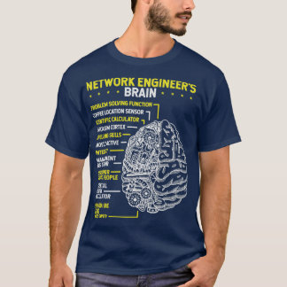 Camiseta Engenharia de rede de Engenheiro de rede