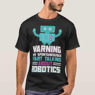 Camiseta Engenharia de Robótica Construção de Robô Autônomo