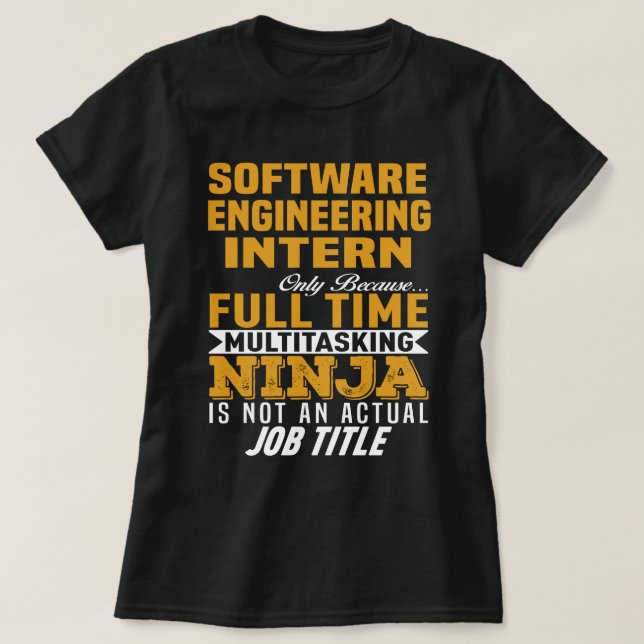 Camiseta Engenharia de software (Frente do Design)