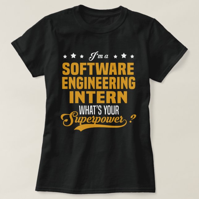 Camiseta Engenharia de software (Frente do Design)