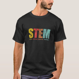 Camiseta Engenharia de Tecnologia de Ciência da STEM do Pro
