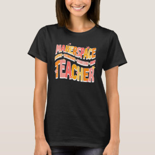 Camiseta Engenharia de Tecnologia de Ciência do Makerspace