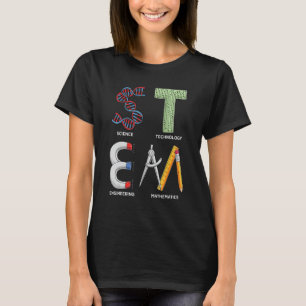 Camiseta Engenharia de Tecnologia STEM - Professor de Matem