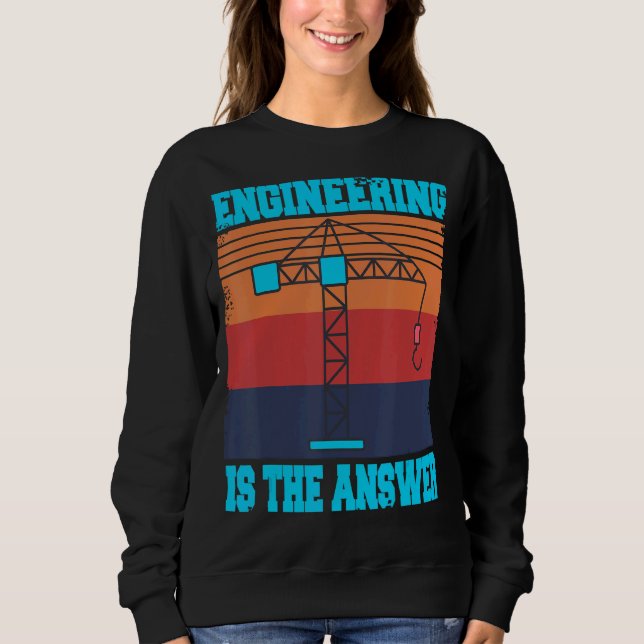 Camiseta Engenharia é a resposta presente (Frente)
