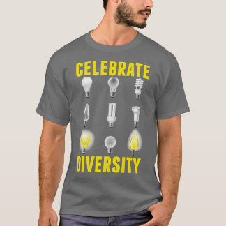 Camiseta Engenharia Elétrica De Lâmpadas Eletrônicas