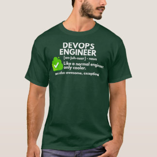 Camiseta Engenharia Engraçada de Definição de Engenheiro De