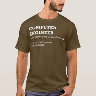 Camiseta Engenharia engraçada Engenharia Definição de Compu