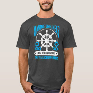 Camiseta Engenharia Marinha de Engenharia Marítima