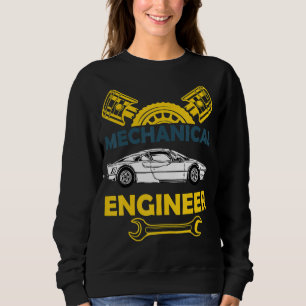 Camiseta Engenharia Mecânica De Carros De Corrida